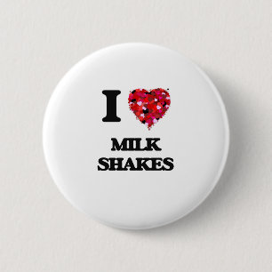 Badge Rond 5 Cm J'aime des laits de poule