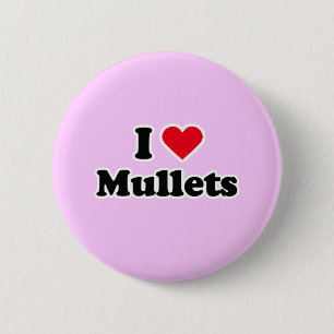 Badge Rond 5 Cm J'aime des mulets