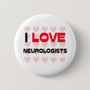 BADGE ROND 5 CM J'AIME DES NEUROLOGUES