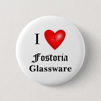 Badge Rond 5 Cm J'aime Fostoria