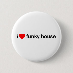 Badge Rond 5 Cm J'aime la Chambre géniale