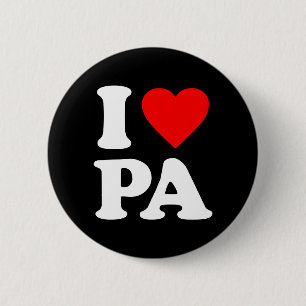 BADGE ROND 5 CM J'AIME LA PA