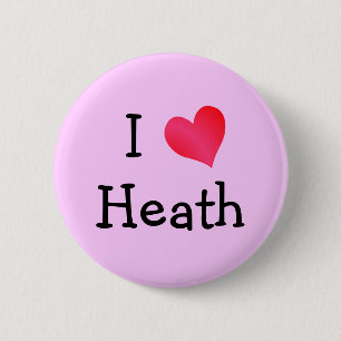 Badge Rond 5 Cm J'aime la santé