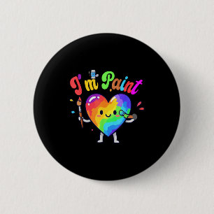 Badge Rond 5 Cm J'aime l'amour pour doigter je peins joli couple V