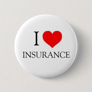 BADGE ROND 5 CM J'AIME L'ASSURANCE
