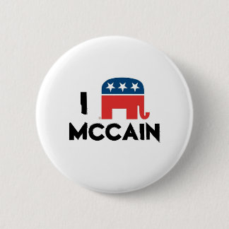 Badge Rond 5 Cm J'aime le bouton de McCain