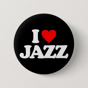 BADGE ROND 5 CM J'AIME LE JAZZ