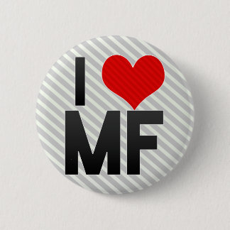 Badge Rond 5 Cm J'aime le MF