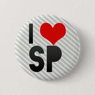 Badge Rond 5 Cm J'aime le PS