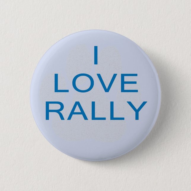 Badge Rond 5 Cm J'aime le rassemblement (Devant)