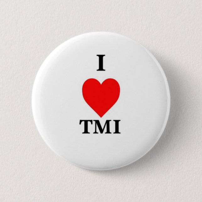 Badge Rond 5 Cm J'aime le TMI (Devant)