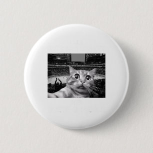 Badge Rond 5 Cm J'aime les chats et le hockey peut-être 3 personne
