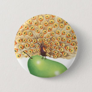 Badge Rond 5 Cm J'Aime Les Poires