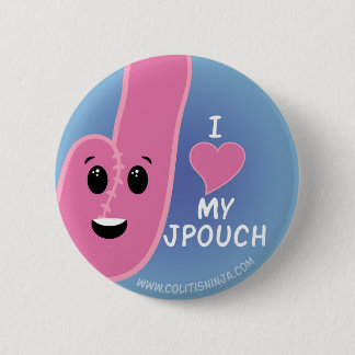 Badge Rond 5 Cm J'aime ma J-Poche