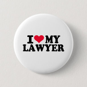 Badge Rond 5 Cm J'aime mon avocat