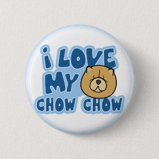 Badge Rond 5 Cm J'aime mon bouton de bouffe de bouffe