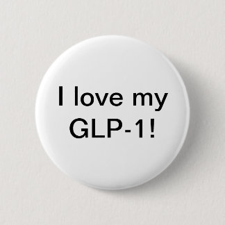Badge Rond 5 Cm J'aime mon GLP-1