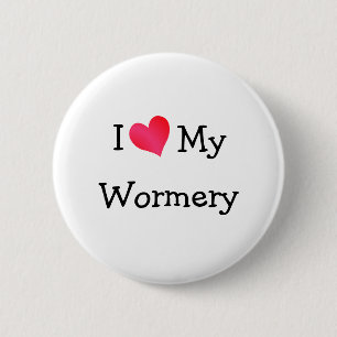 Badge Rond 5 Cm J'Aime Mon Intérêt