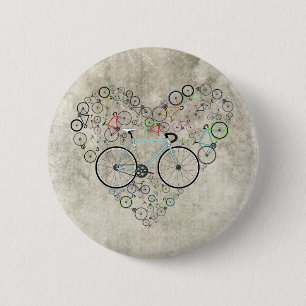 Badge Rond 5 Cm J'aime mon vélo
