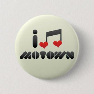 Badge Rond 5 Cm J'aime Motown