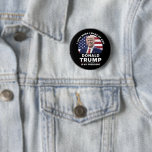 Badge Rond 5 Cm J'aime quand je me réveille et Donald Trump mon pr<br><div class="desc">I Love When I Wake Up and Donald Trump Is My President Trump/Vance 2025</div>