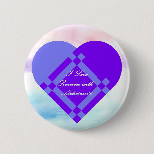 Badge Rond 5 Cm J'aime quelqu'un