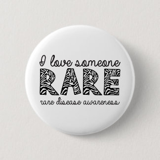 Badge Rond 5 Cm J'Aime Quelqu'Un Rare