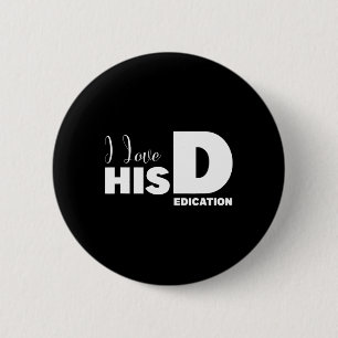 Badge Rond 5 Cm J'Aime Son P J'Aime Son D Dedication Couples Match