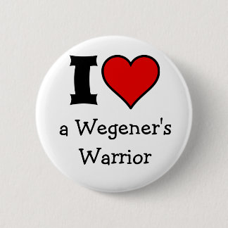 Badge Rond 5 Cm J'aime un bouton de Wegener