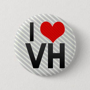 Badge Rond 5 Cm J'aime VH