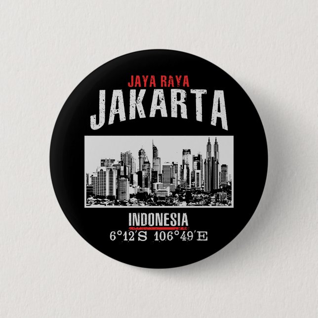 Badge Rond 5 Cm Jakarta (Devant)