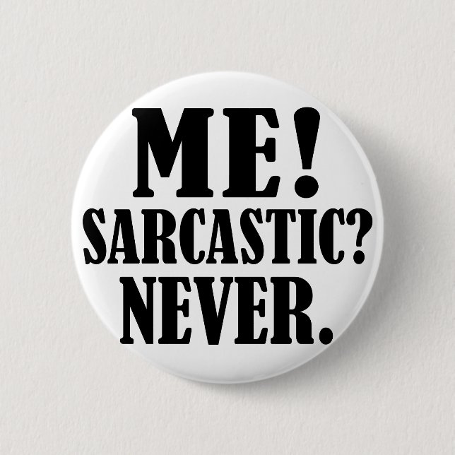 Badge Rond 5 Cm jamais (Devant)