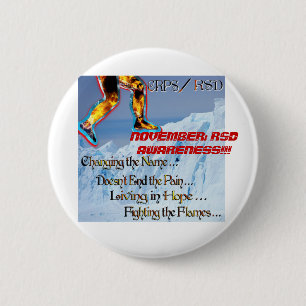 Badge Rond 5 Cm Jambe de CRP RSD