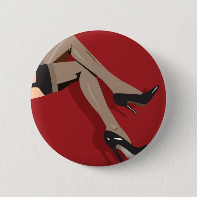 Badge Rond 5 Cm Jambes (Devant)