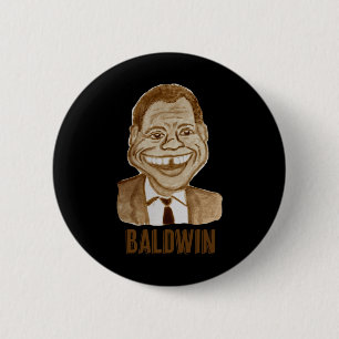 Badge Rond 5 Cm James Baldwin