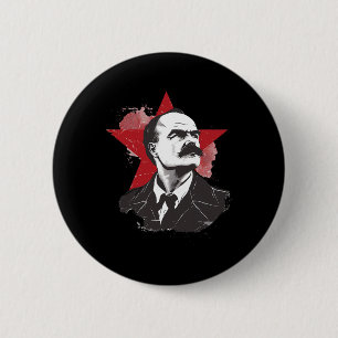 Badge Rond 5 Cm James Connolly - Irlandais Républicain Socialiste