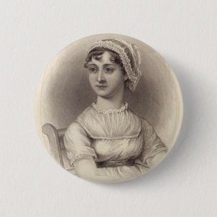 Badge Rond 5 Cm Jane Austen