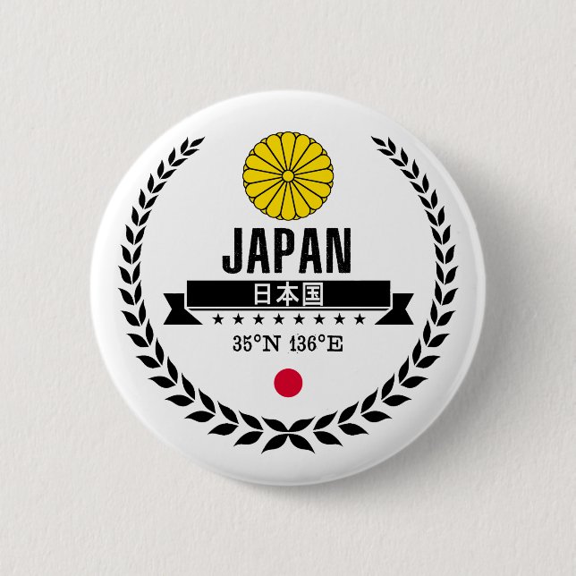 Badge Rond 5 Cm Japan (Devant)