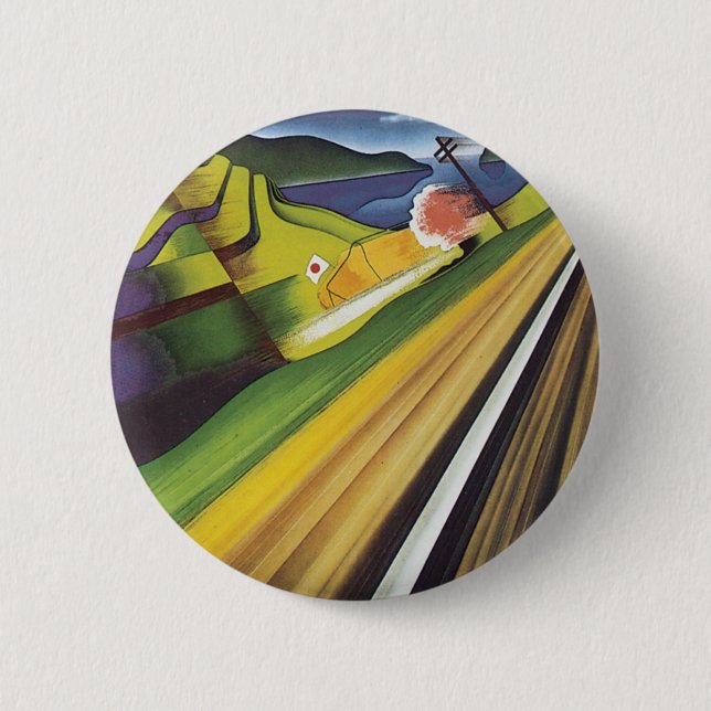 Badge Rond 5 Cm Japon (Devant)