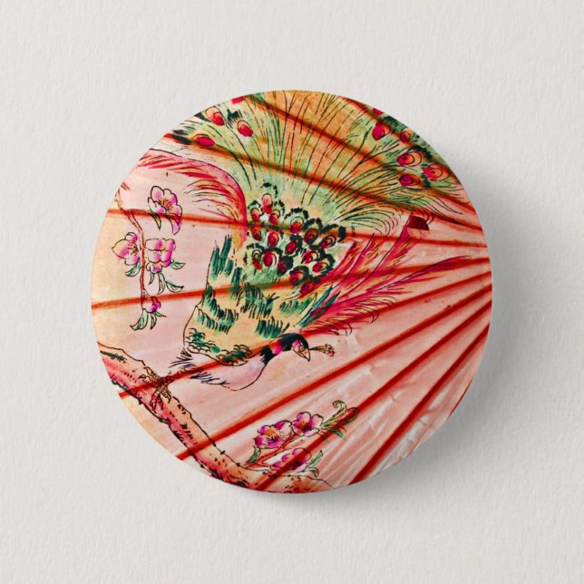 Badge Rond 5 Cm Japonais Parasole (Devant)