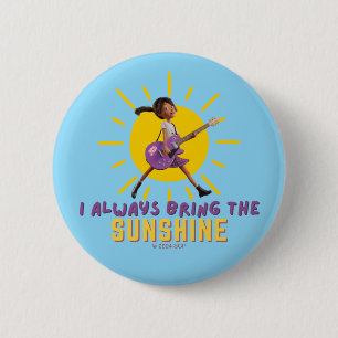 Badge Rond 5 Cm J'apporte toujours le soleil