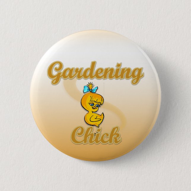 Badge Rond 5 Cm Jardin (Devant)