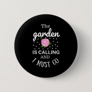 Badge Rond 5 Cm Jardin aux fleurs printanières