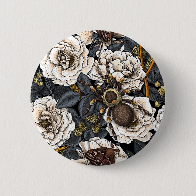 Badge Rond 5 Cm Jardin de rêve 4 (Devant)
