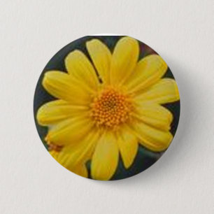 Badge Rond 5 Cm jaune