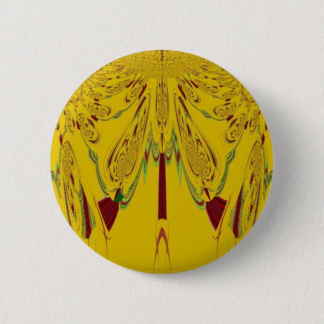 Badge Rond 5 Cm jaune (Devant)