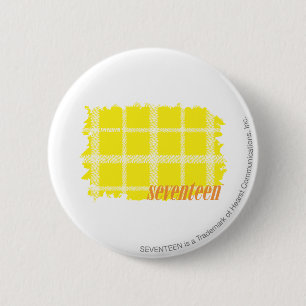 Badge Rond 5 Cm Jaune 3 de plaid