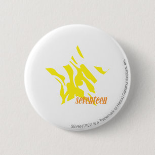 Badge Rond 5 Cm Jaune 3 de zèbre