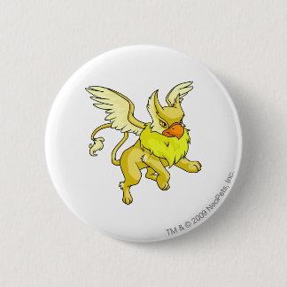 Badge Rond 5 Cm Jaune d'aire