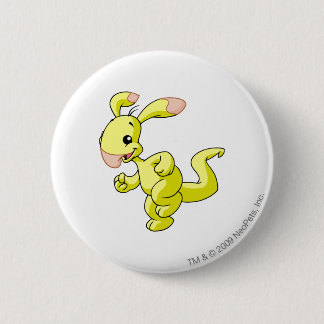 Badge Rond 5 Cm Jaune de Blumaroo